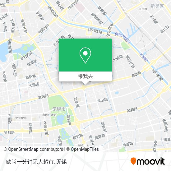 欧尚一分钟无人超市地图