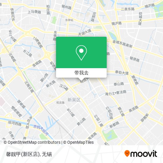 馨靓甲(新区店)地图