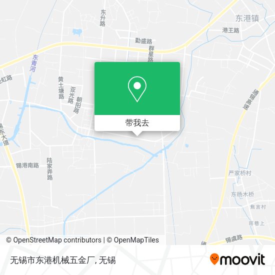 无锡市东港机械五金厂地图