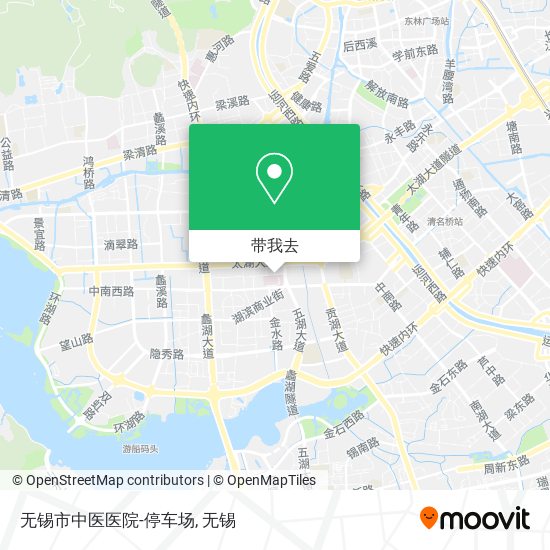无锡市中医医院-停车场地图