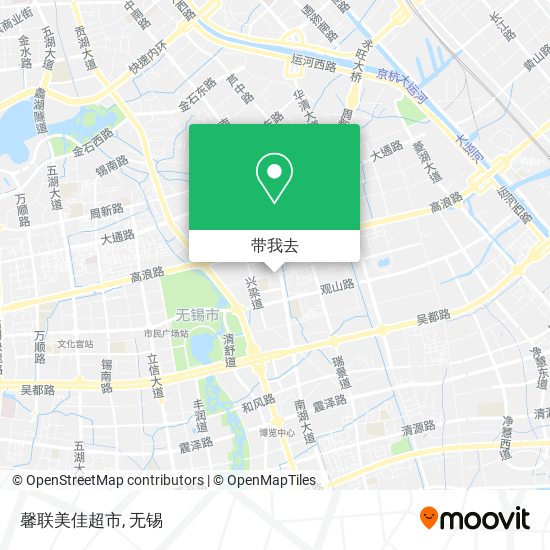 馨联美佳超市地图