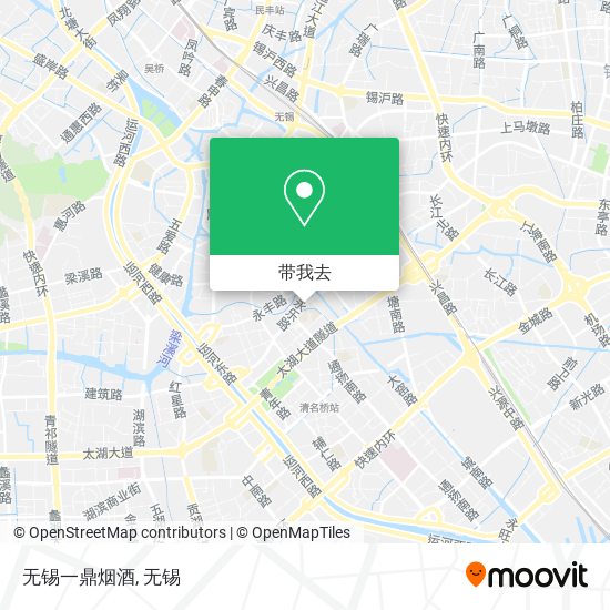 无锡一鼎烟酒地图