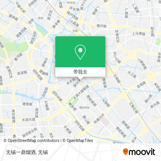 无锡一鼎烟酒地图