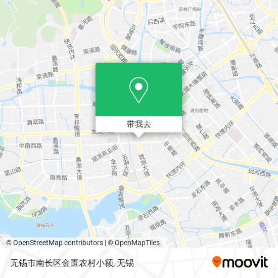 无锡市南长区金匮农村小额地图