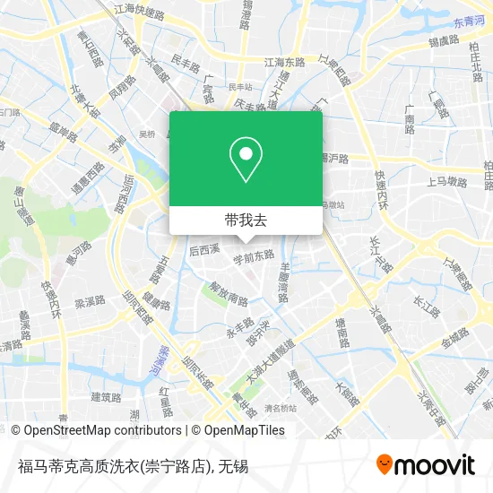 福马蒂克高质洗衣(崇宁路店)地图
