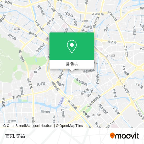 西园地图