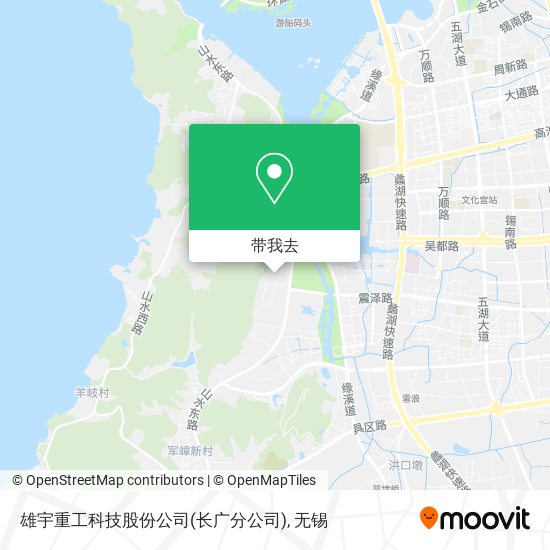 雄宇重工科技股份公司(长广分公司)地图