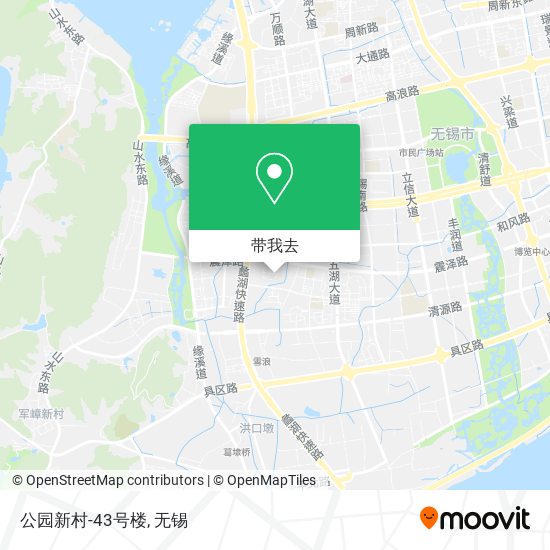 公园新村-43号楼地图