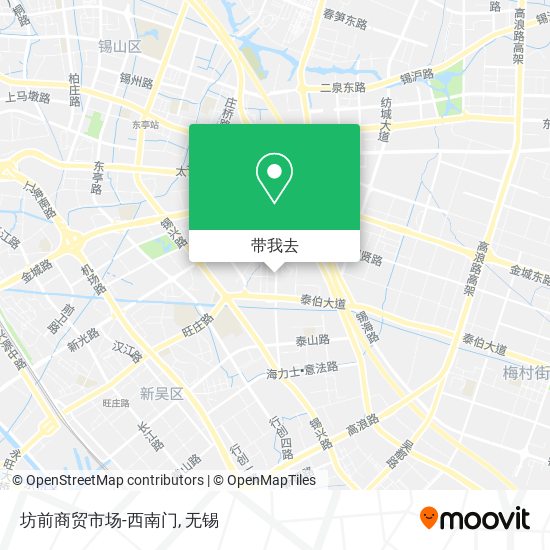 坊前商贸市场-西南门地图
