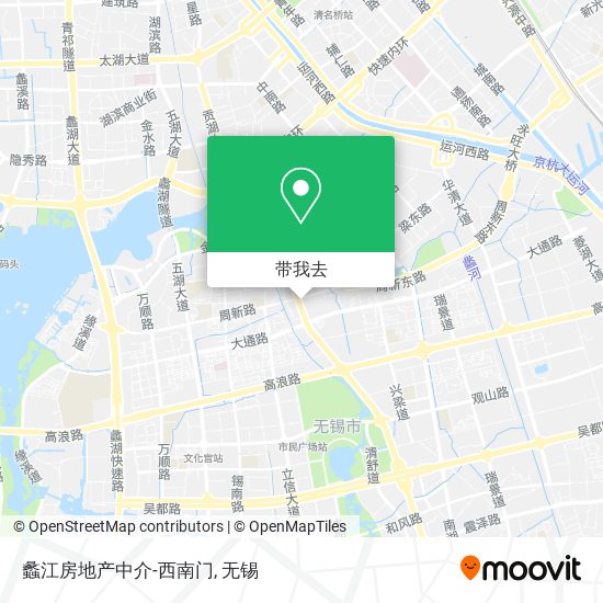 蠡江房地产中介-西南门地图
