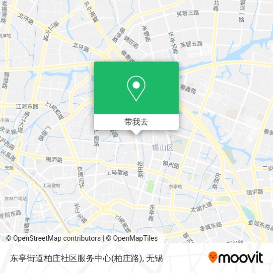 东亭街道柏庄社区服务中心(柏庄路)地图
