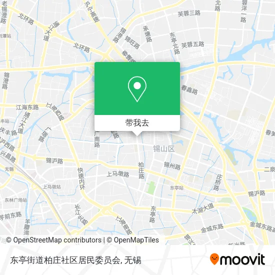 东亭街道柏庄社区居民委员会地图