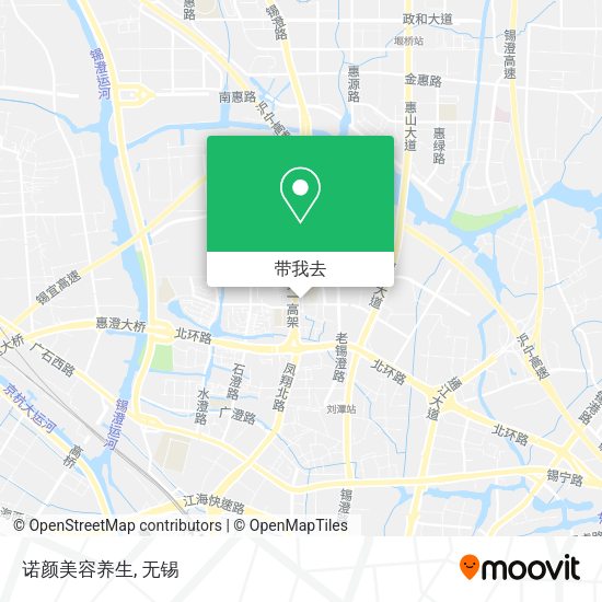 诺颜美容养生地图