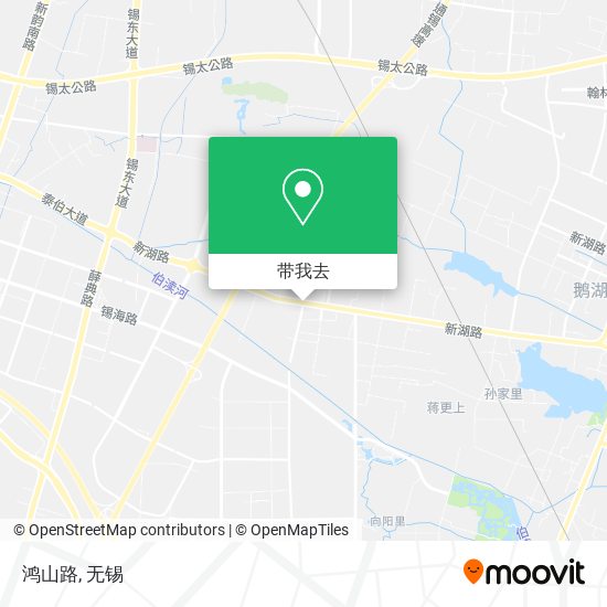 鸿山路地图