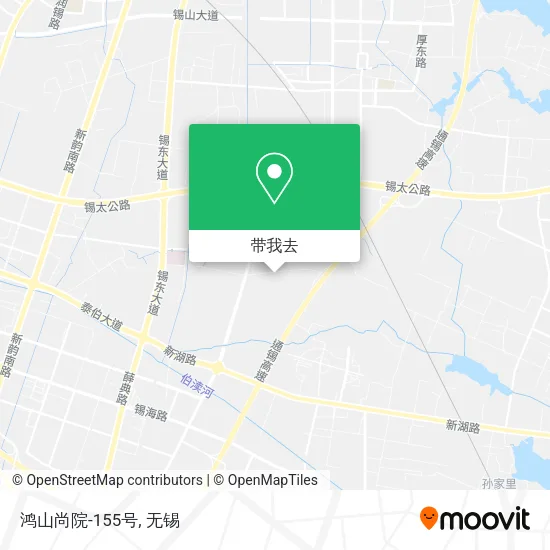 鸿山尚院-155号地图