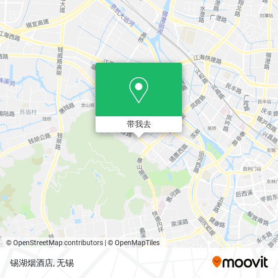 锡湖烟酒店地图