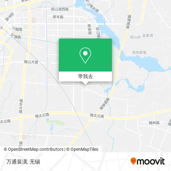 万通装潢地图