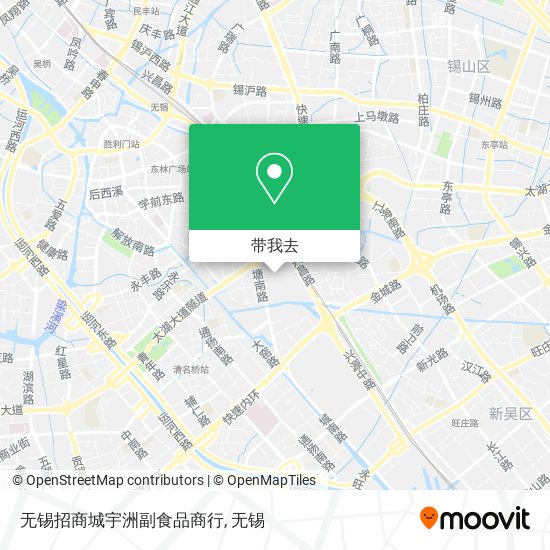 无锡招商城宇洲副食品商行地图