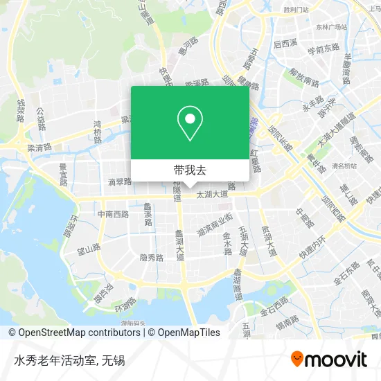 水秀老年活动室地图