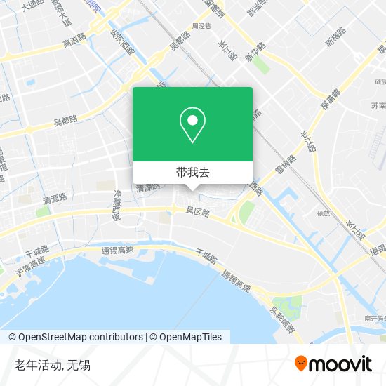 老年活动地图