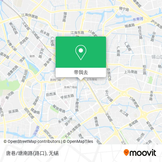 唐巷/塘南路(路口)地图
