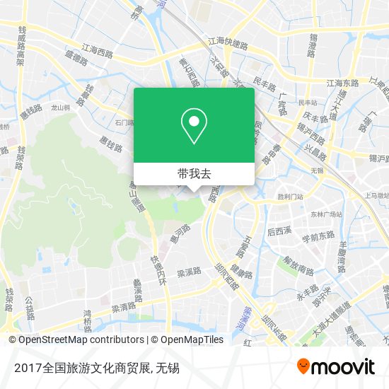 2017全国旅游文化商贸展地图