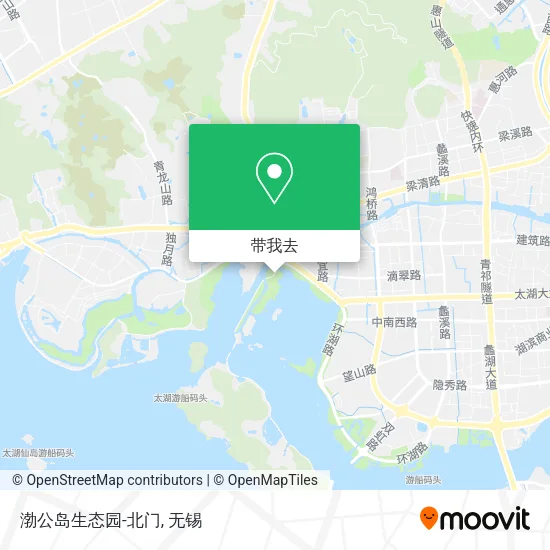 渤公岛生态园-北门地图
