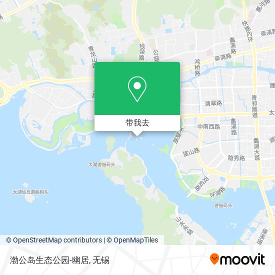 渤公岛生态公园-幽居地图