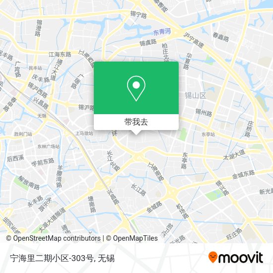 宁海里二期小区-303号地图