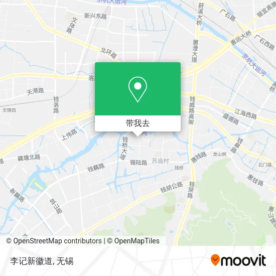 李记新徽道地图