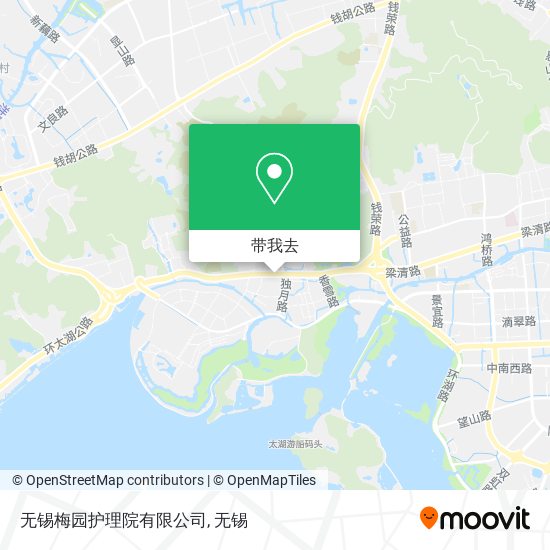 无锡梅园护理院有限公司地图