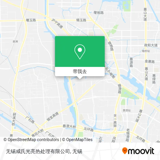 无锡咸氏光亮热处理有限公司地图
