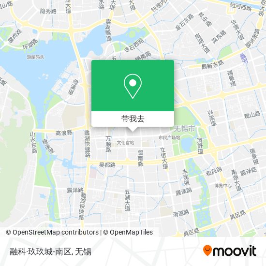 融科·玖玖城-南区地图