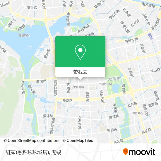 链家(融科玖玖城店)地图