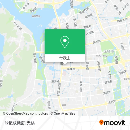 渝记板凳面地图