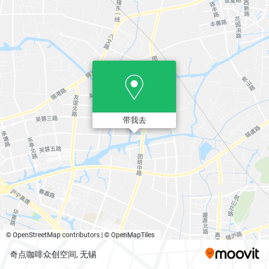 奇点咖啡众创空间地图