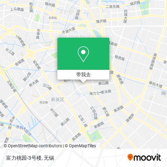 富力桃园-3号楼地图