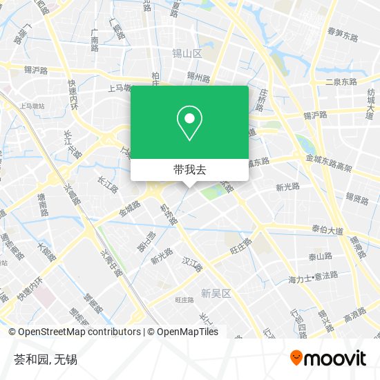 荟和园地图