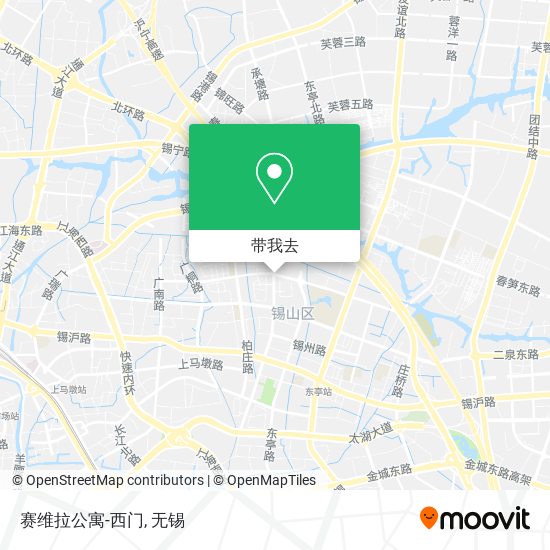 赛维拉公寓-西门地图