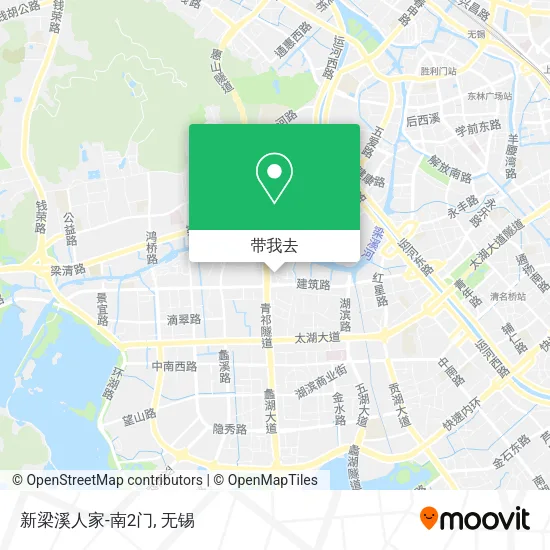 新梁溪人家-南2门地图