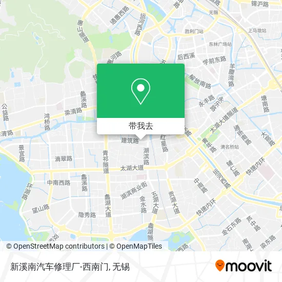 新溪南汽车修理厂-西南门地图
