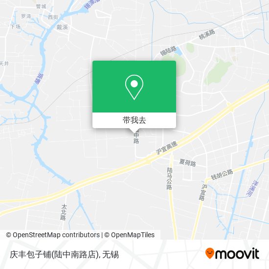 庆丰包子铺(陆中南路店)地图
