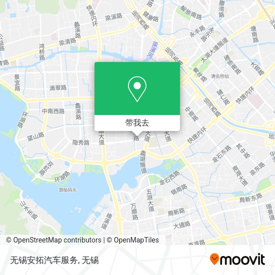 无锡安拓汽车服务地图