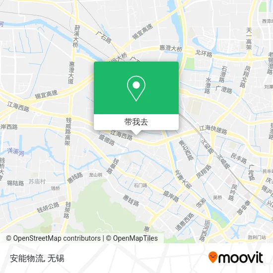 安能物流地图