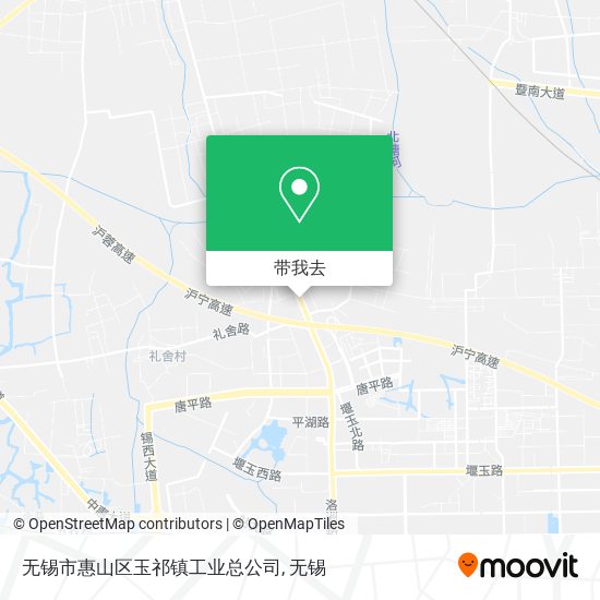 无锡市惠山区玉祁镇工业总公司地图