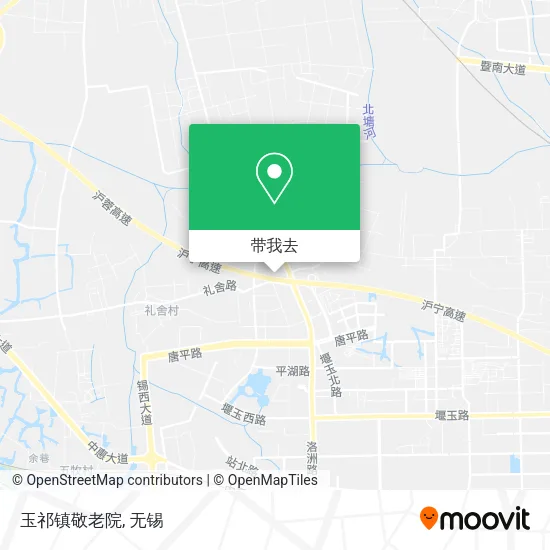 玉祁镇敬老院地图