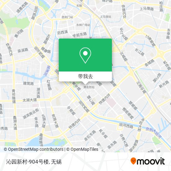 沁园新村-904号楼地图