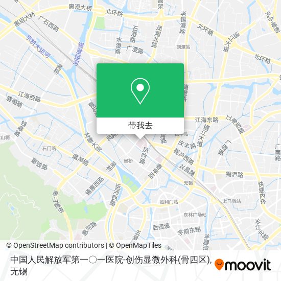 中国人民解放军第一〇一医院-创伤显微外科(骨四区)地图