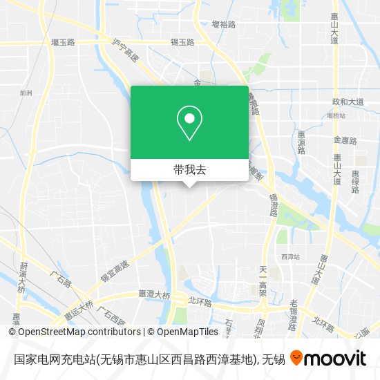 国家电网充电站(无锡市惠山区西昌路西漳基地)地图