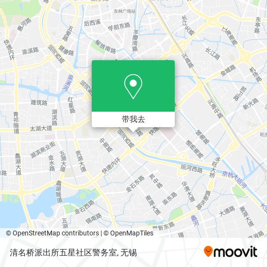清名桥派出所五星社区警务室地图